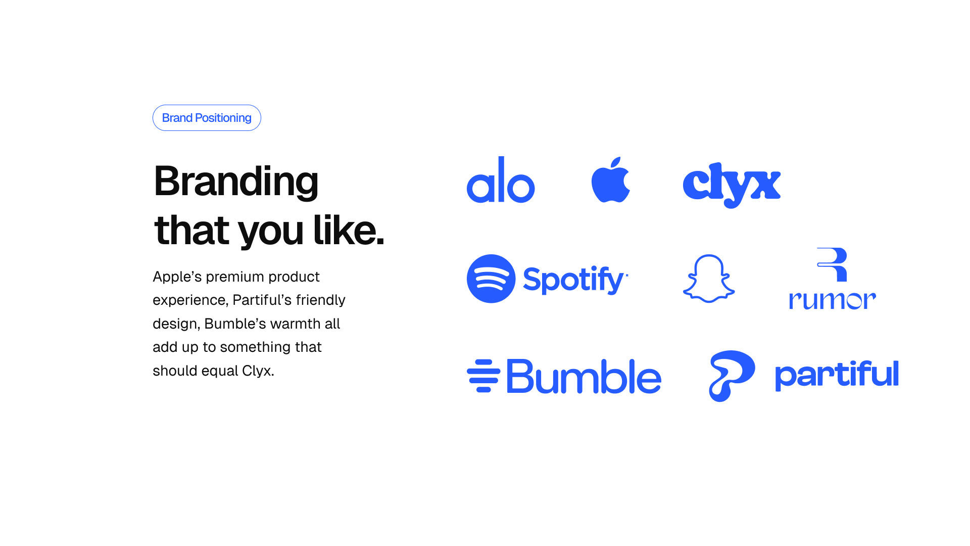 Branding That You Like