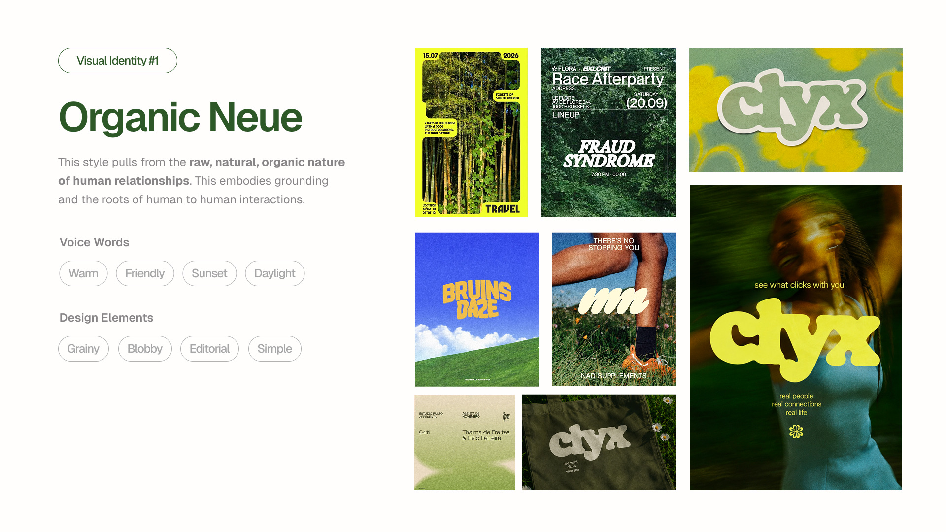Visual Identity #1 - Organic Neue