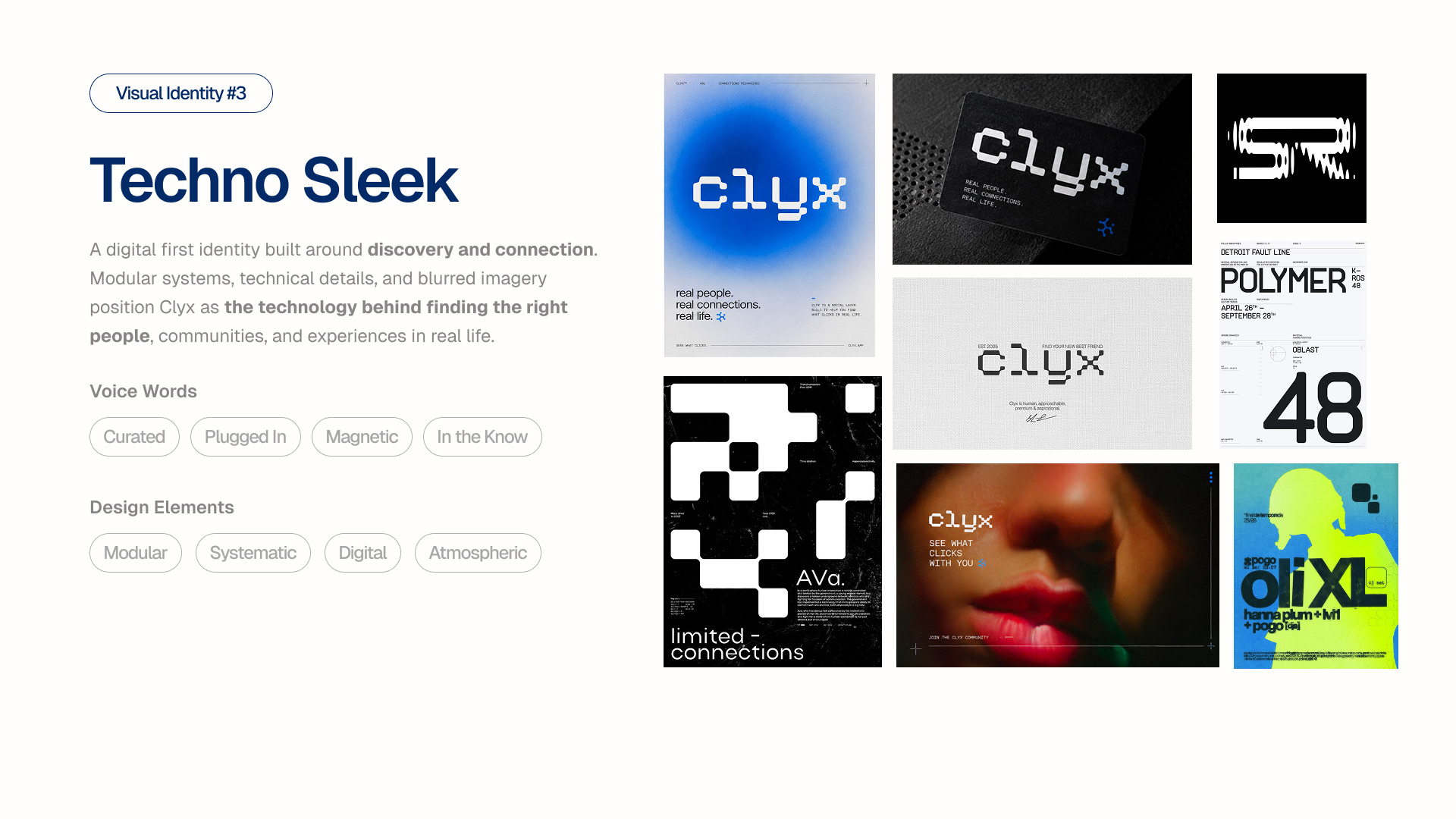 Visual Identity #3 - Techno Sleek